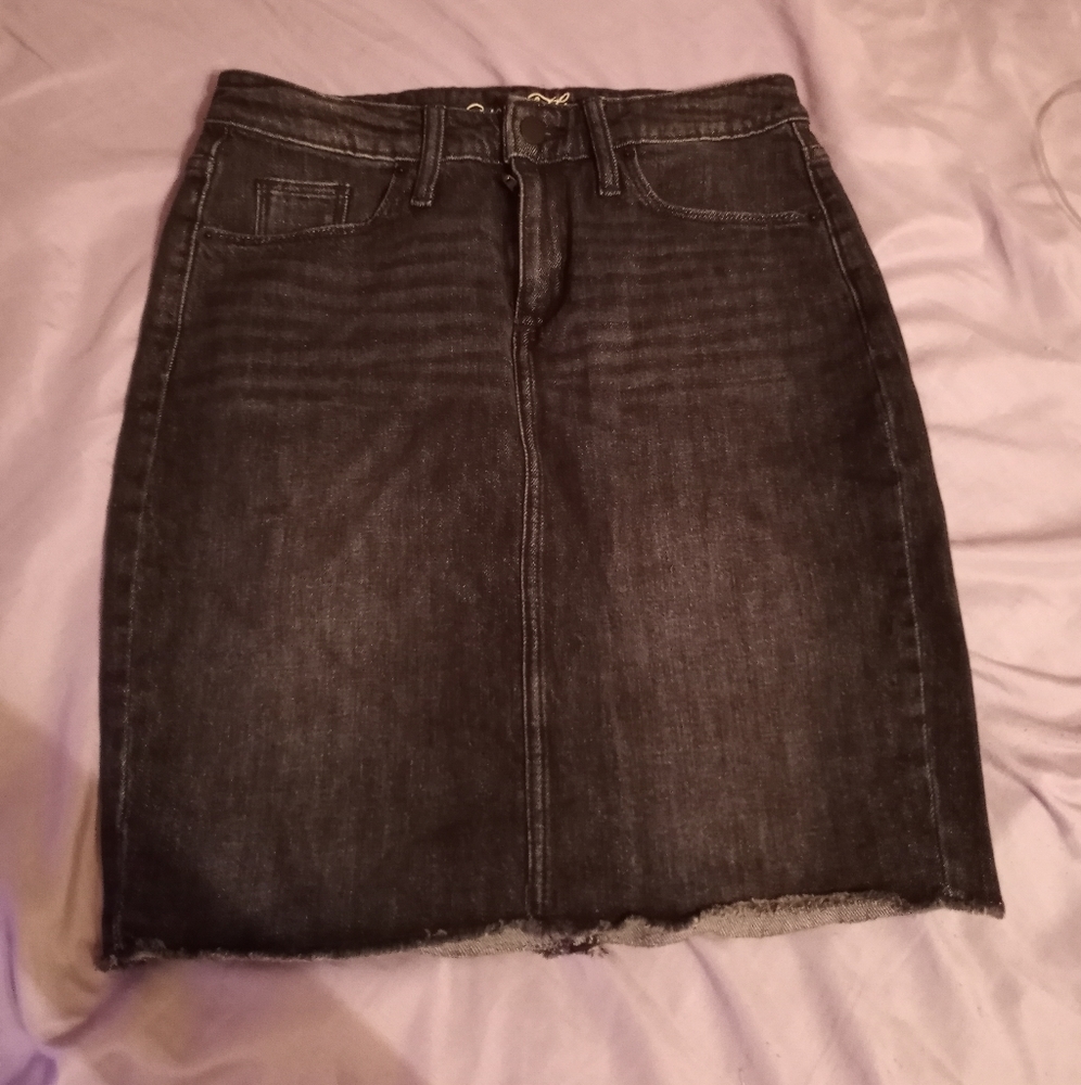 Universal Thread  Skirt,Size 2,color Black